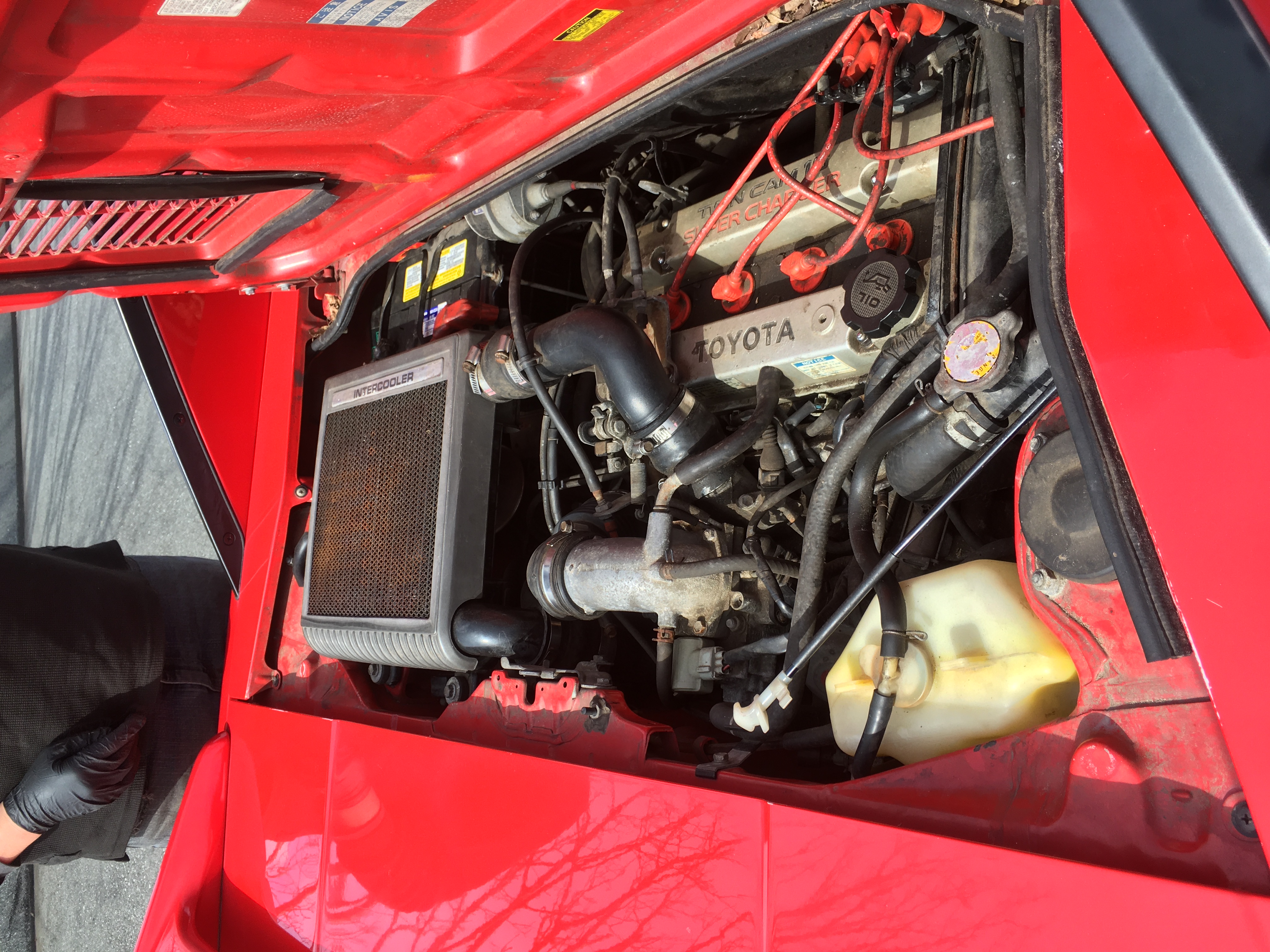 1988 Toyota MR2 Supercharged T Top 1.6L 4 Cylinder 4A GZE Mid Engine RWD 4 Speed Automatic — photo 37